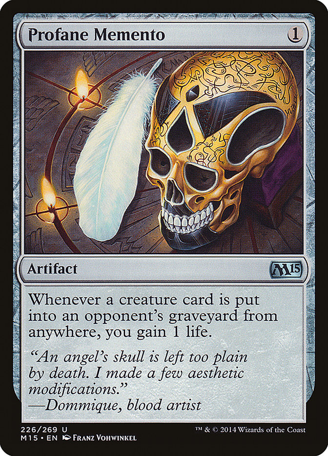 Profane Memento [Core Set 2015] [Foil]