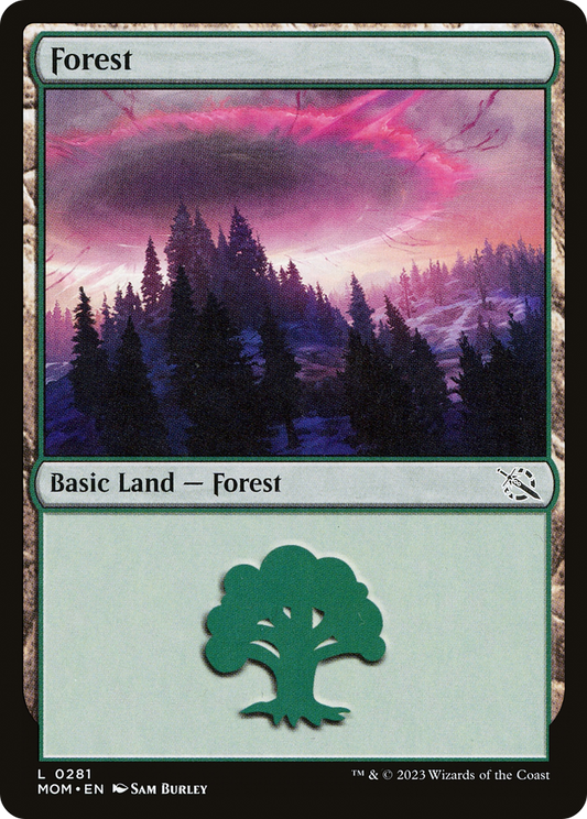Forest (281) [March of the Machine] [Foil]