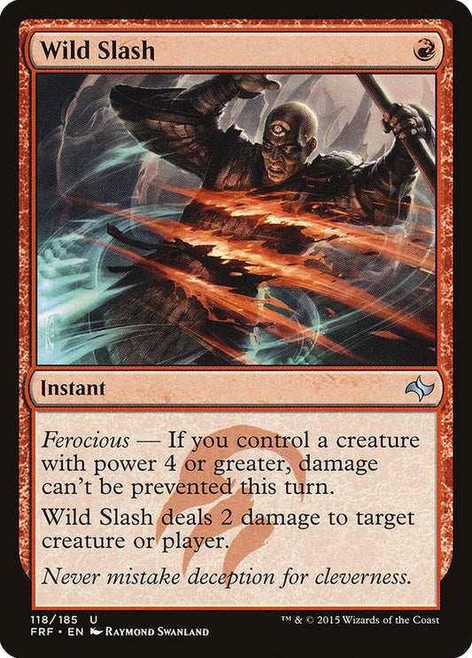Wild Slash [Fate Reforged] [Foil]