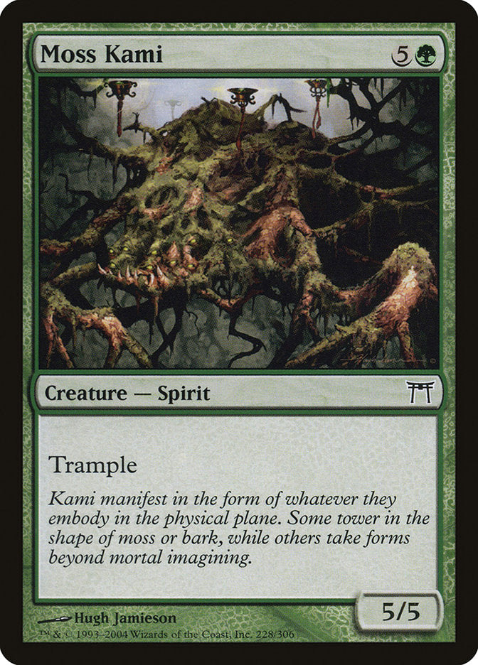 Moss Kami [Champions of Kamigawa] [Foil]