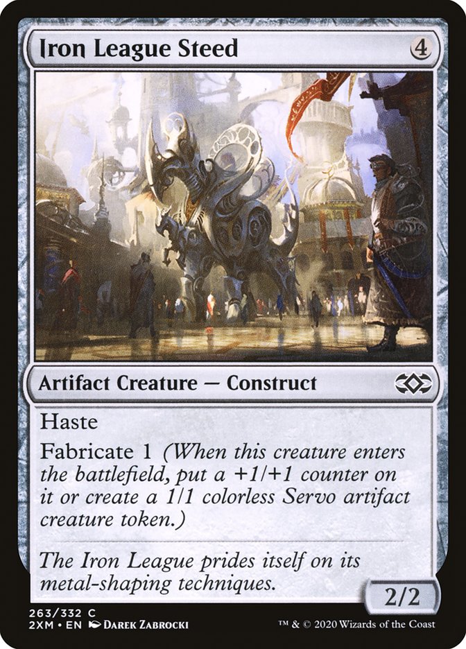 Iron League Steed [Double Masters] [Foil]