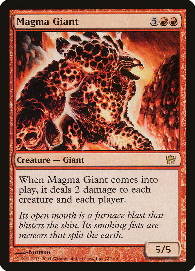 Magma Giant [Fifth Dawn] [Foil]