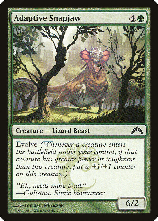Adaptive Snapjaw [Gatecrash] [Foil]
