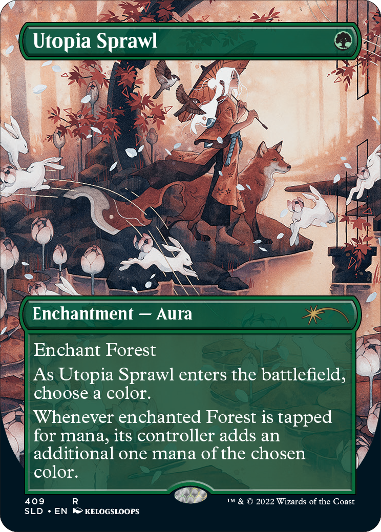 Utopia Sprawl (Borderless) [Secret Lair Drop Series] [Foil]