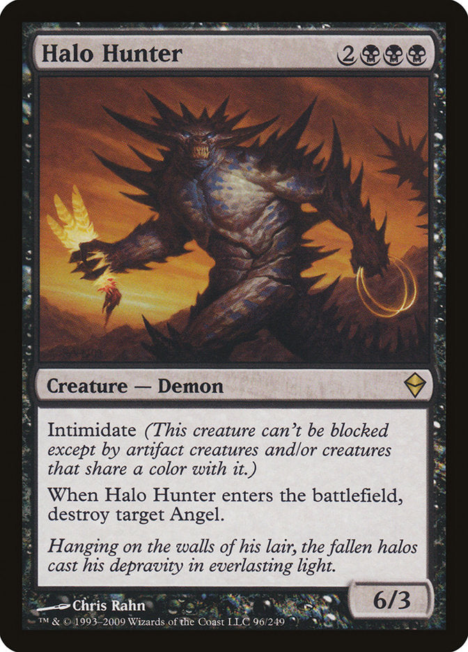 Halo Hunter [Zendikar] [Foil]