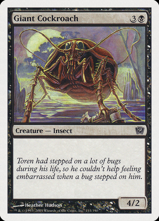 Giant Cockroach [Ninth Edition] [Foil]