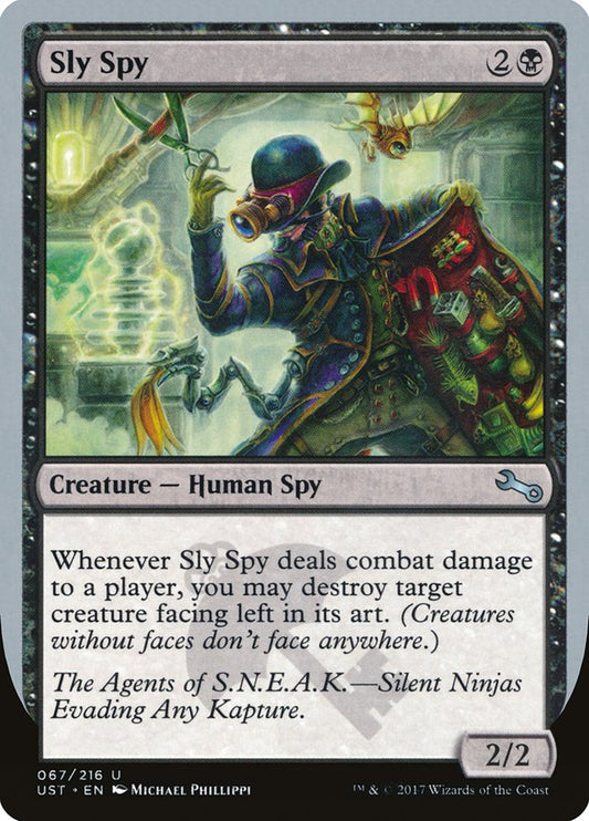 Sly Spy ("Silent Ninjas Evading Any Kapture") [Unstable] [Foil]
