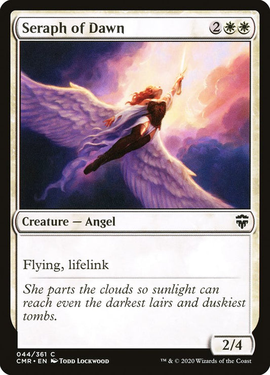 Seraph of Dawn [Commander Legends] [Foil]