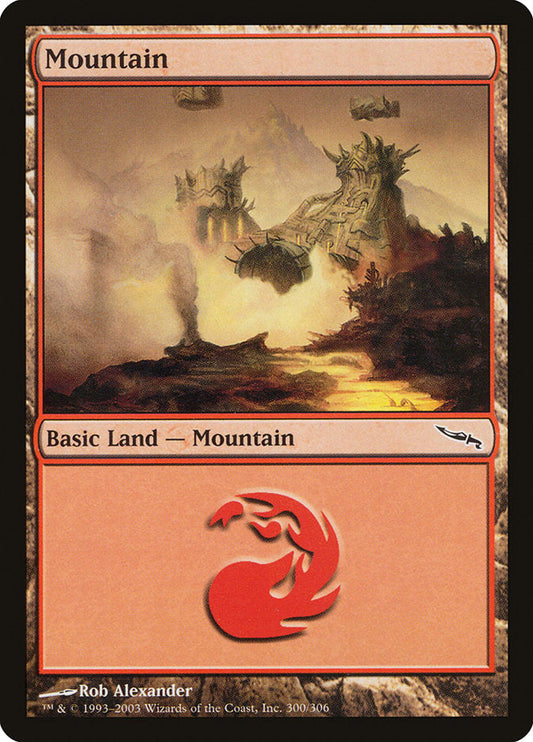 Mountain (300) [Mirrodin] [Foil]