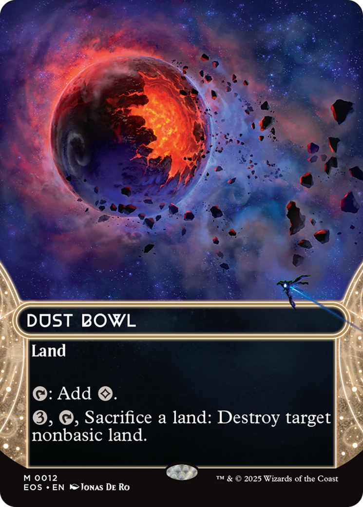 Dust Bowl (0012) (Borderless) [Edge of Eternities: Stellar Sights] [Foil]