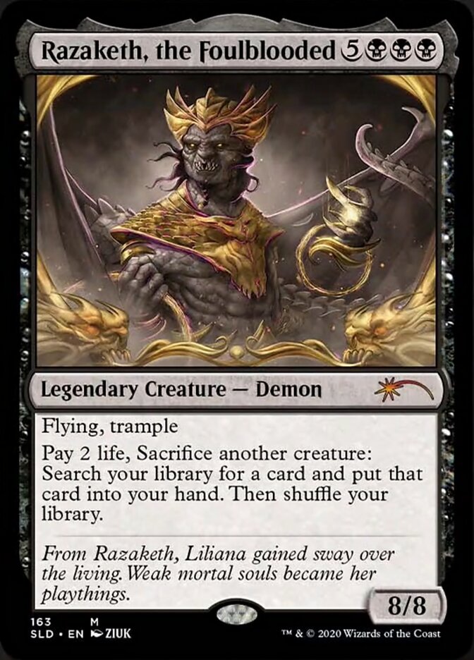 Razaketh, the Foulblooded [Secret Lair Drop Series] [Foil]
