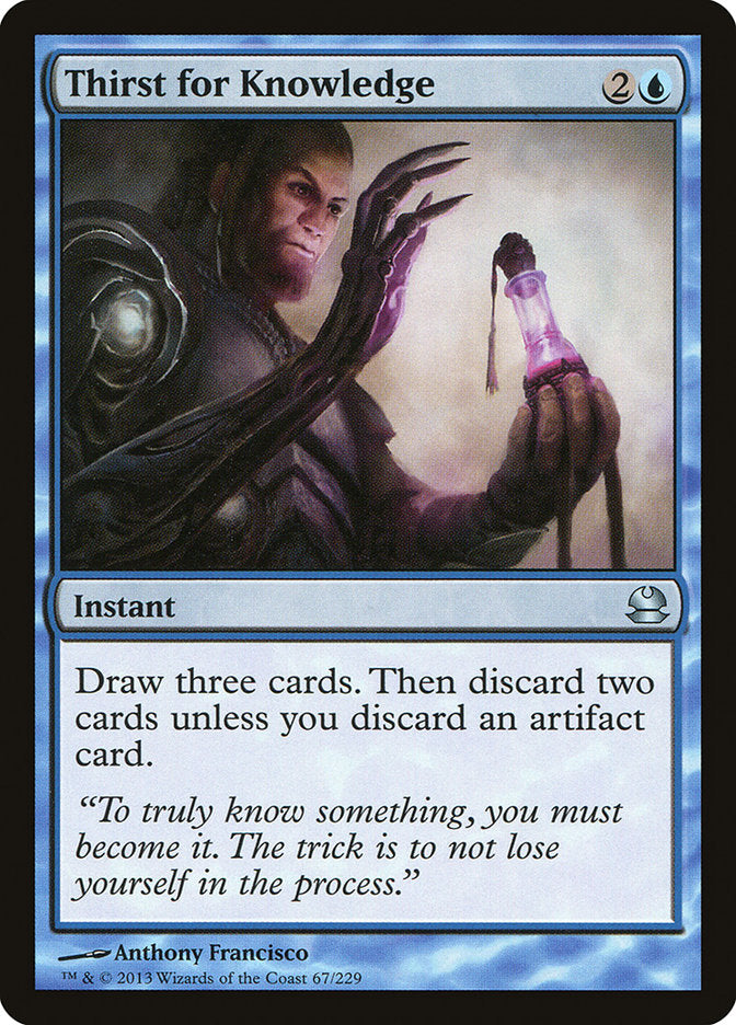 Thirst for Knowledge [Modern Masters] [Foil]