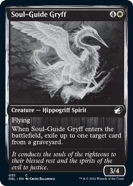 Soul-Guide Gryff [Innistrad: Double Feature] [Foil]