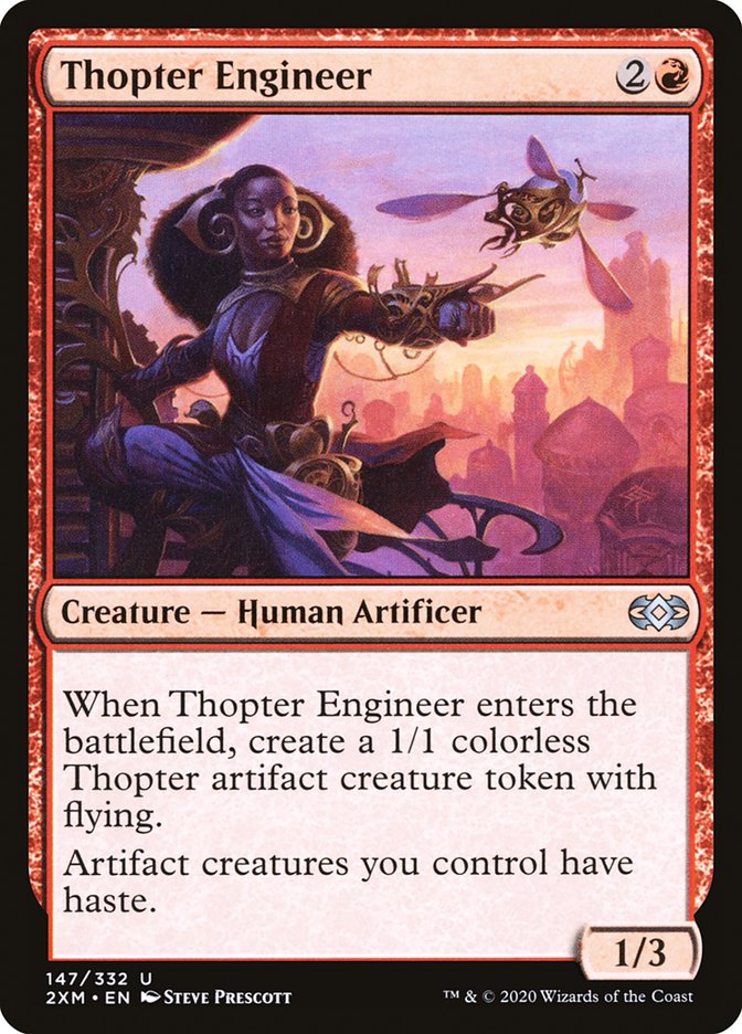 Thopter Engineer [Double Masters] [Foil]