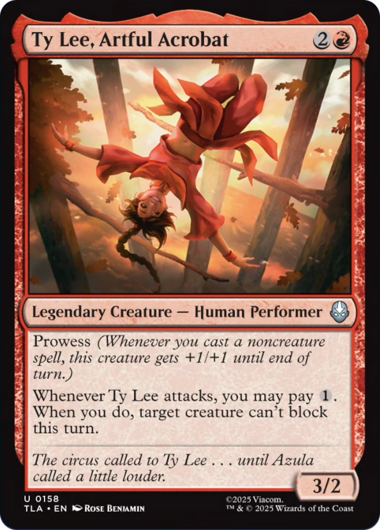 Ty Lee, Artful Acrobat [Avatar: The Last Airbender] [Foil]