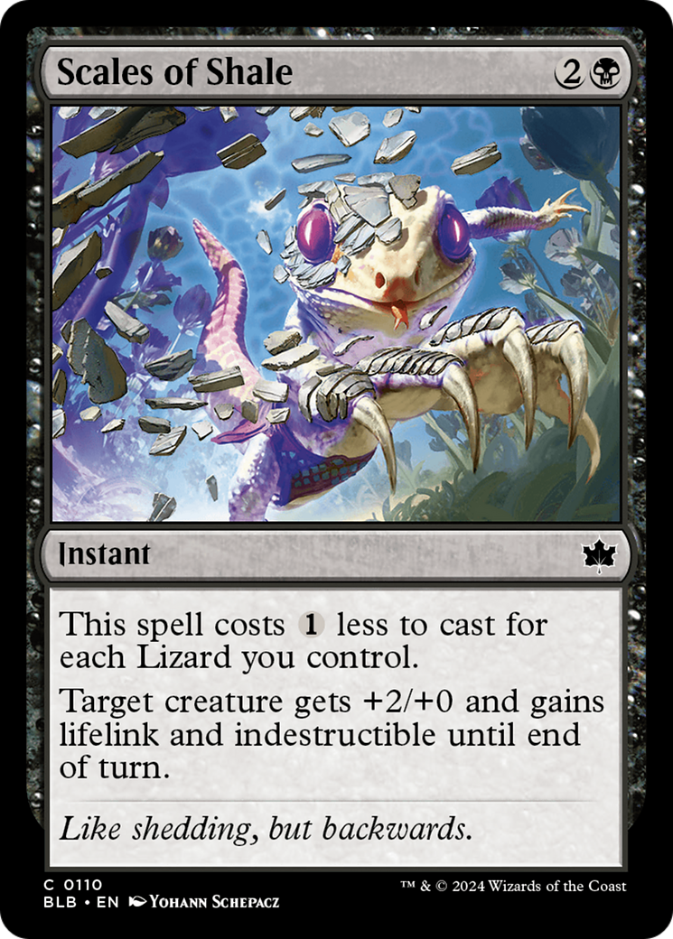 Scales of Shale [Bloomburrow] [Foil]
