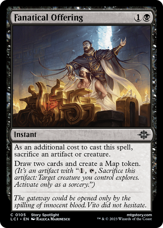 Fanatical Offering [The Lost Caverns of Ixalan] [Foil]