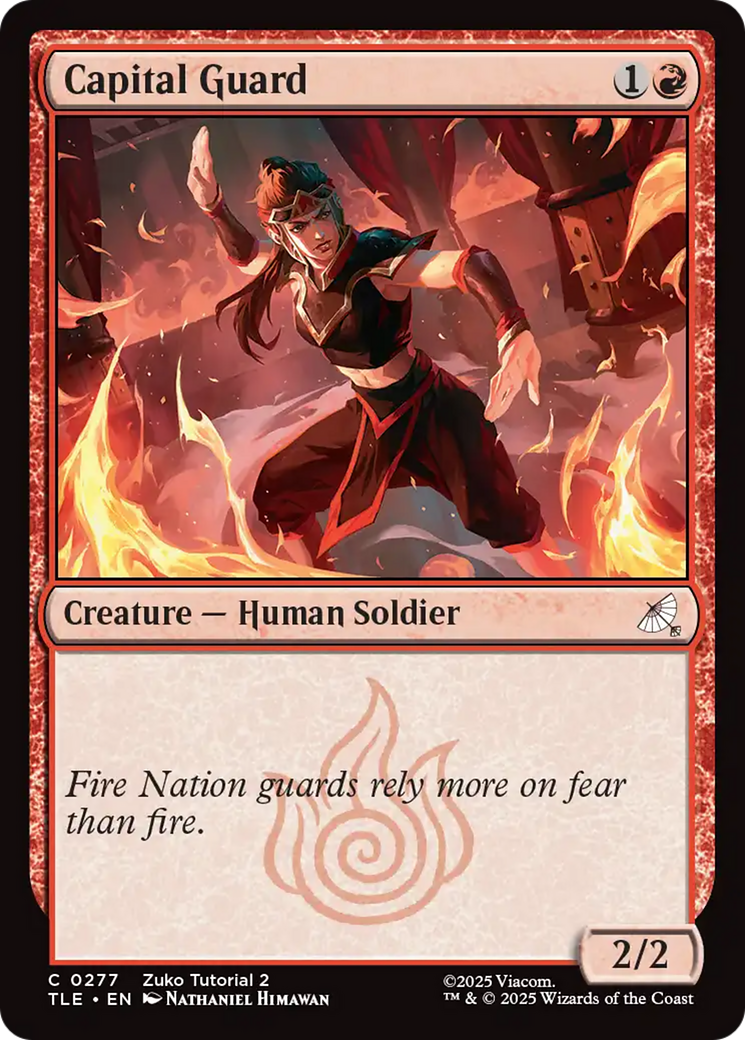 Capital Guard (0277) [Avatar: The Last Airbender: Eternal-Legal] [Foil]