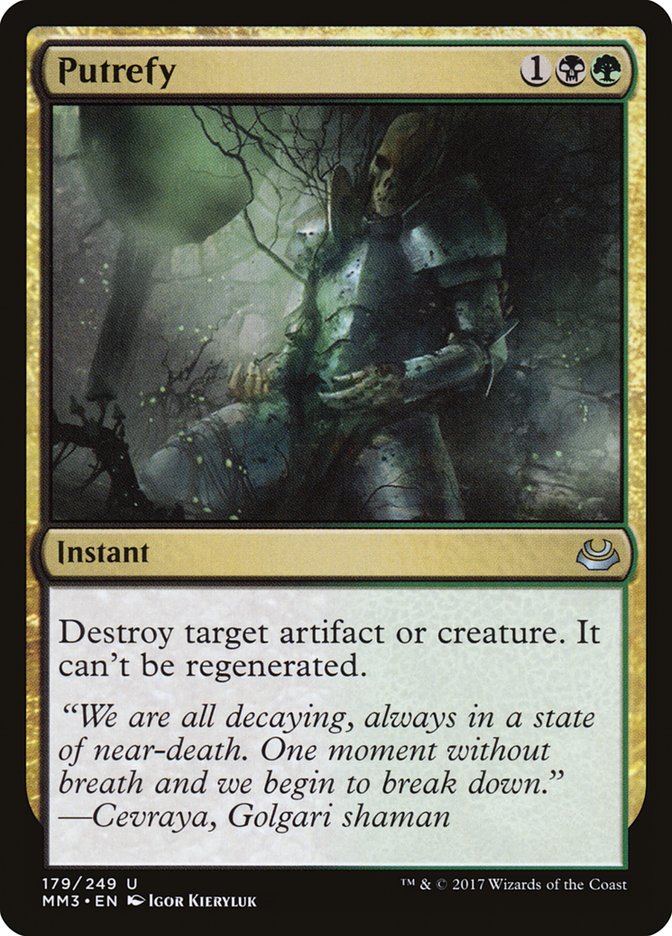Putrefy [Modern Masters 2017] [Foil]