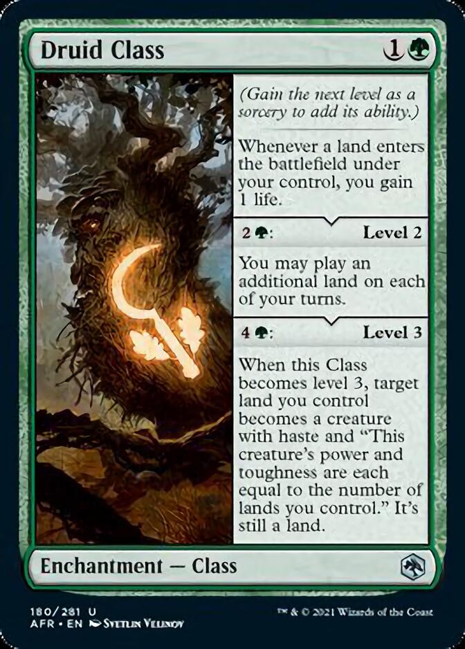 Druid Class [Dungeons & Dragons: Adventures in the Forgotten Realms] [Foil]