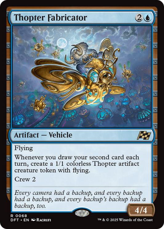 Thopter Fabricator [Aetherdrift] [Foil]