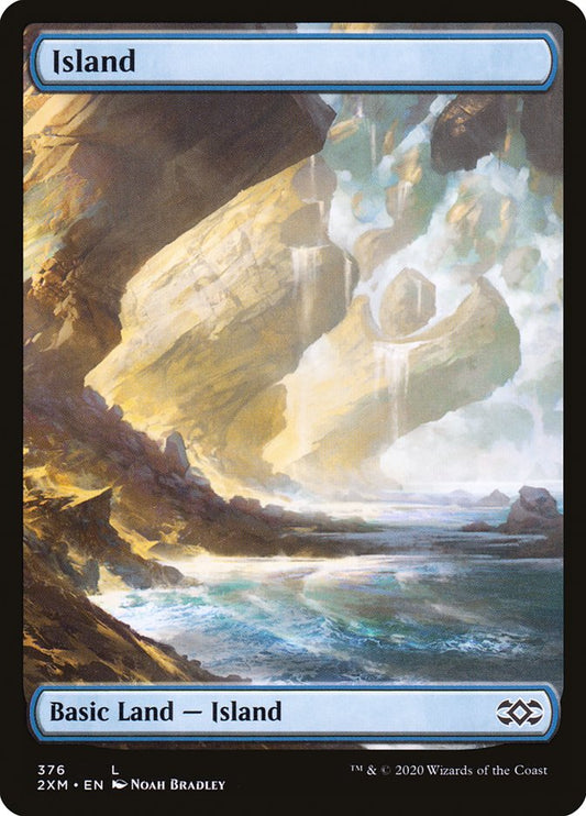 Island (376) [Double Masters] [Foil]