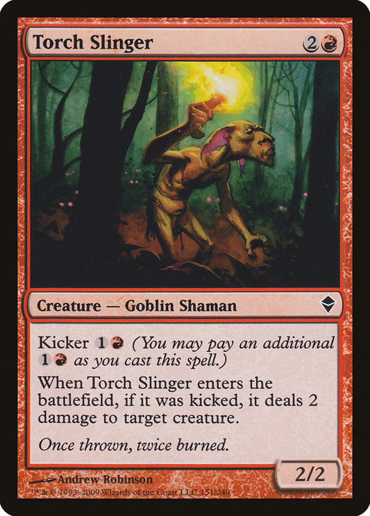 Torch Slinger [Zendikar] [Foil]