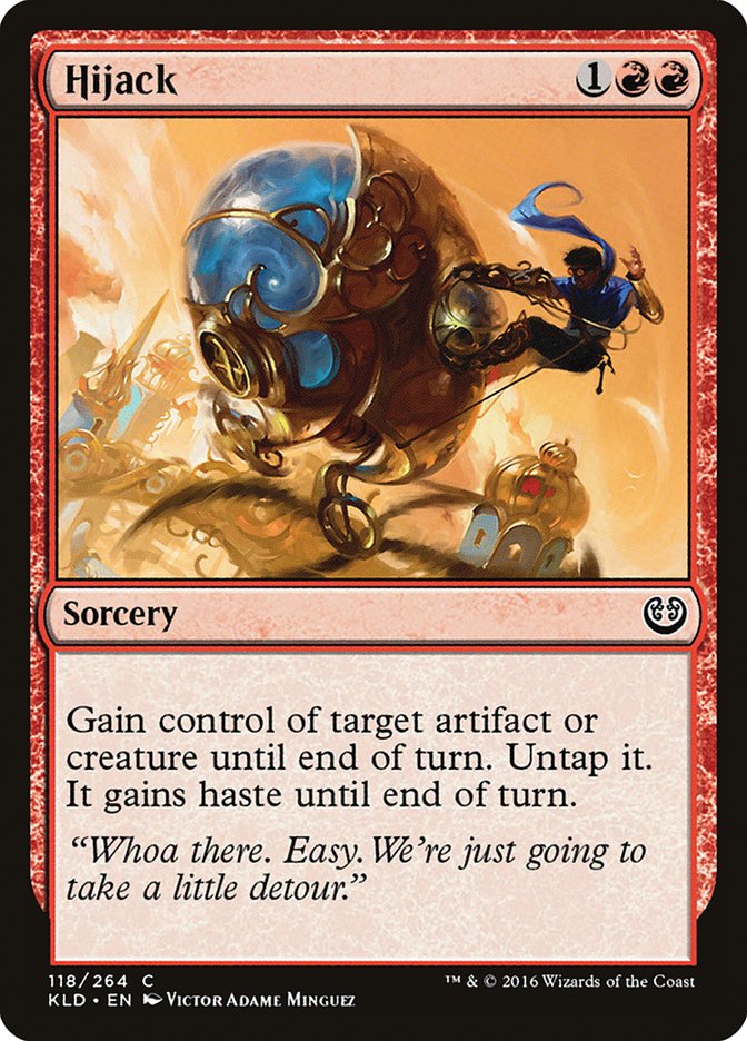 Hijack [Kaladesh] [Foil]