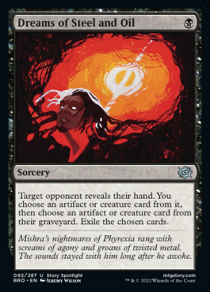 Dreams of Steel and Oil [The Brothers' War] [Foil]