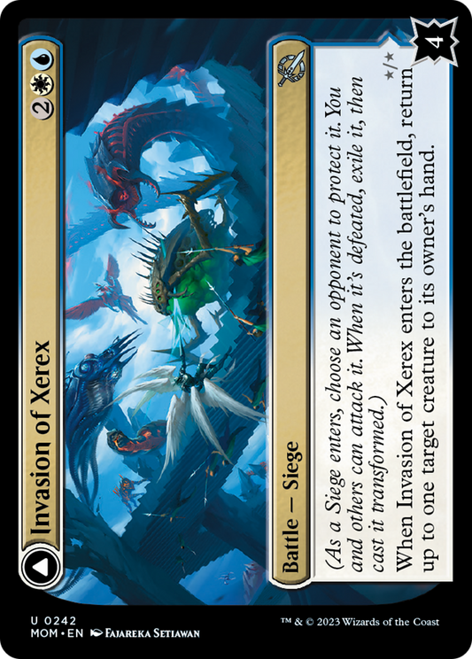 Invasion of Xerex // Vertex Paladin [March of the Machine] [Foil]