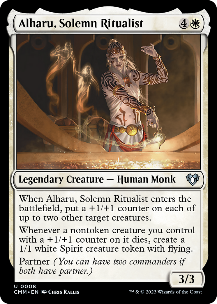 Alharu, Solemn Ritualist [Commander Masters] [Foil]
