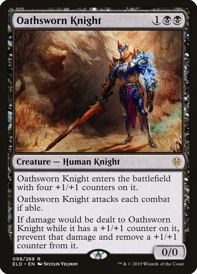 Oathsworn Knight [Throne of Eldraine] [Foil]