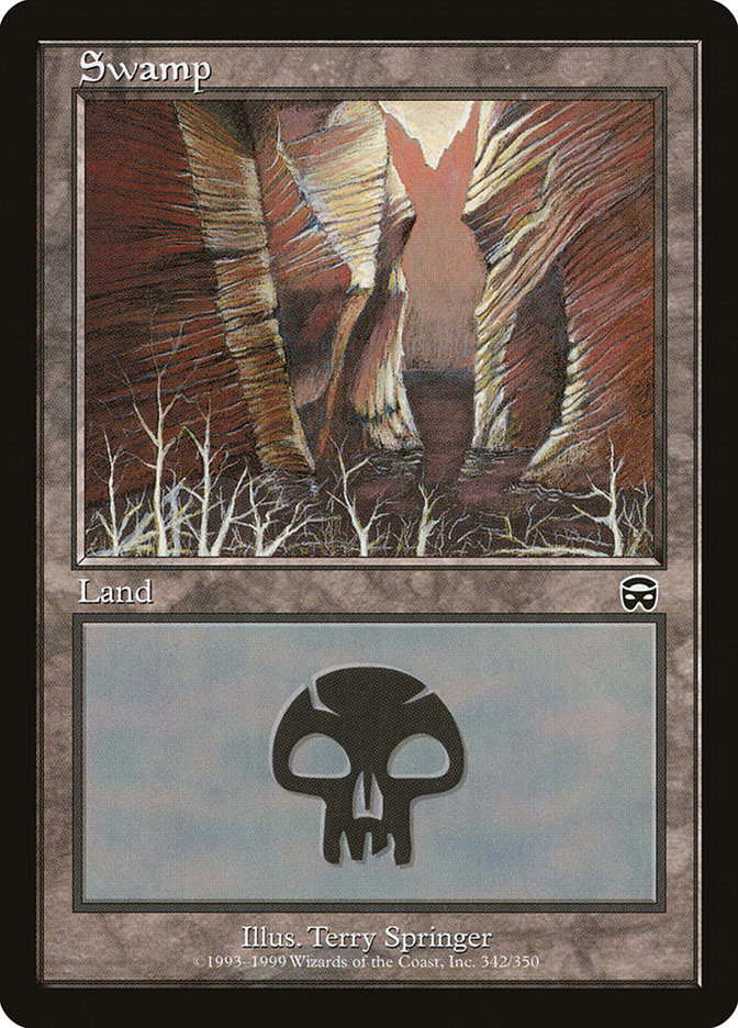 Swamp (342) [Mercadian Masques] [Foil]