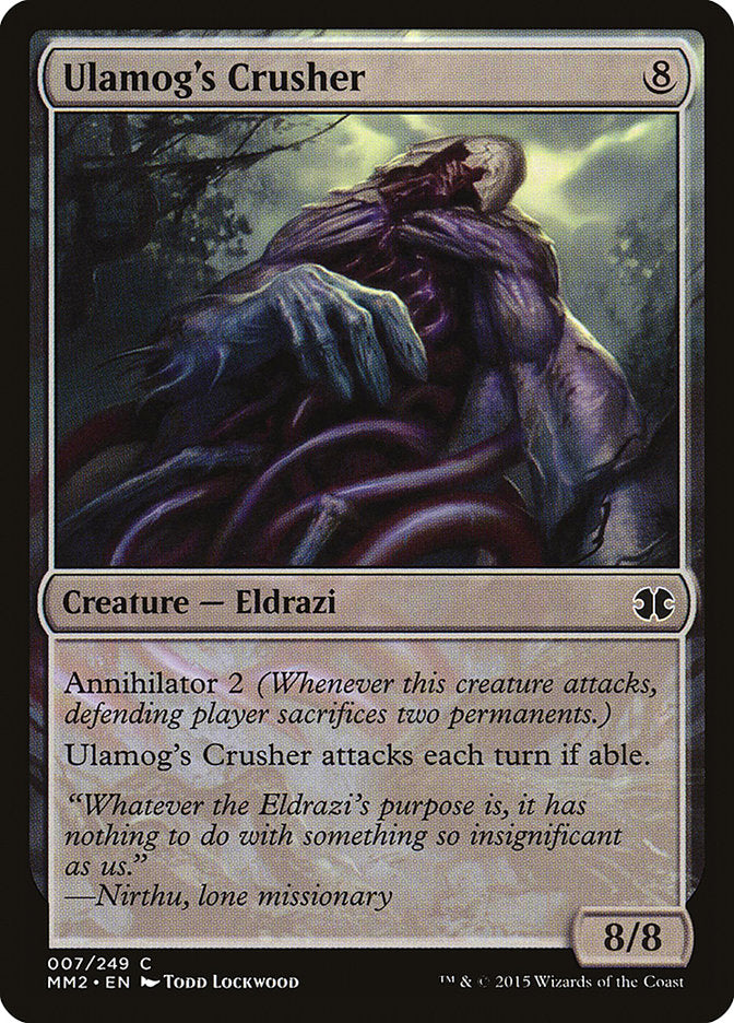 Ulamog's Crusher [Modern Masters 2015] [Foil]