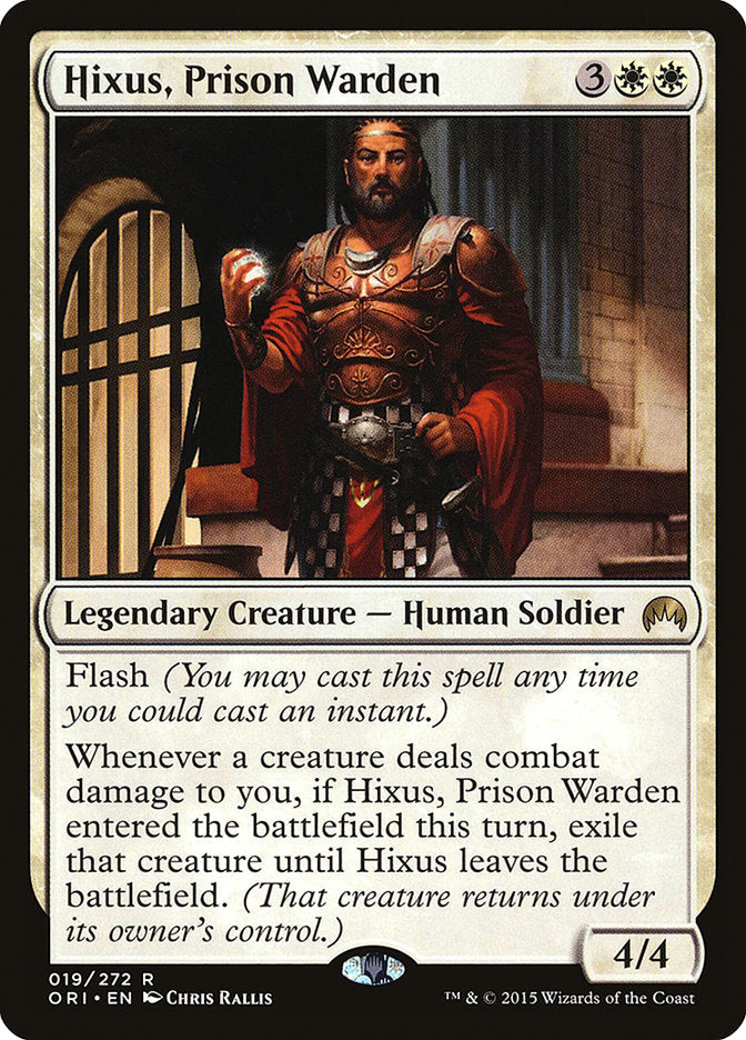 Hixus, Prison Warden [Magic Origins] [Foil]
