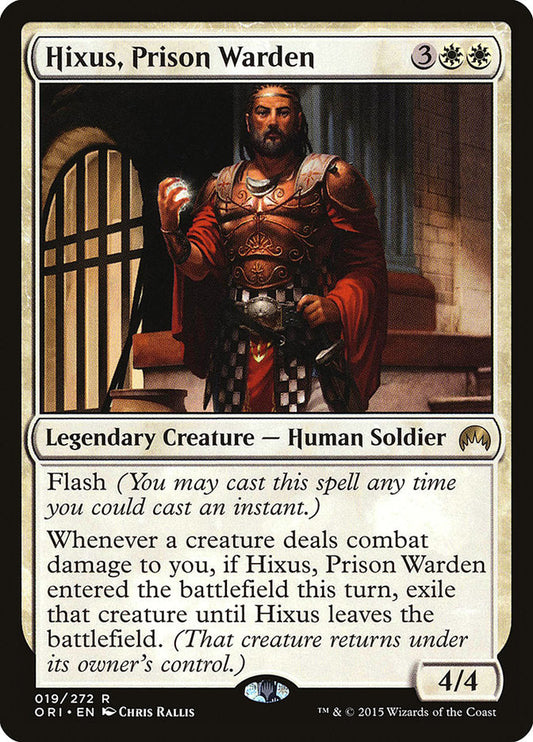 Hixus, Prison Warden [Magic Origins] [Foil]