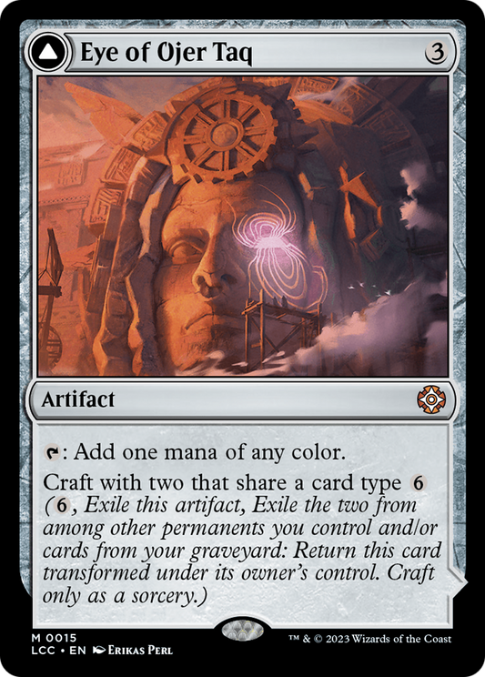 Eye of Ojer Taq // Apex Observatory [The Lost Caverns of Ixalan Commander] [Foil]