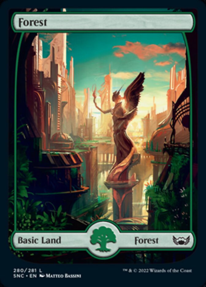 Forest (280) [Streets of New Capenna] [Foil]