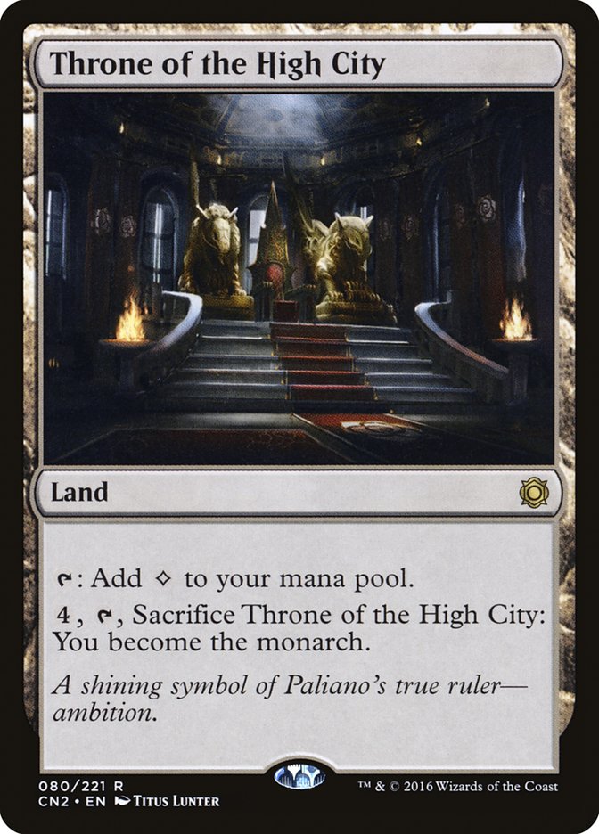 Throne of the High City [Conspiracy: Take the Crown] [Foil]
