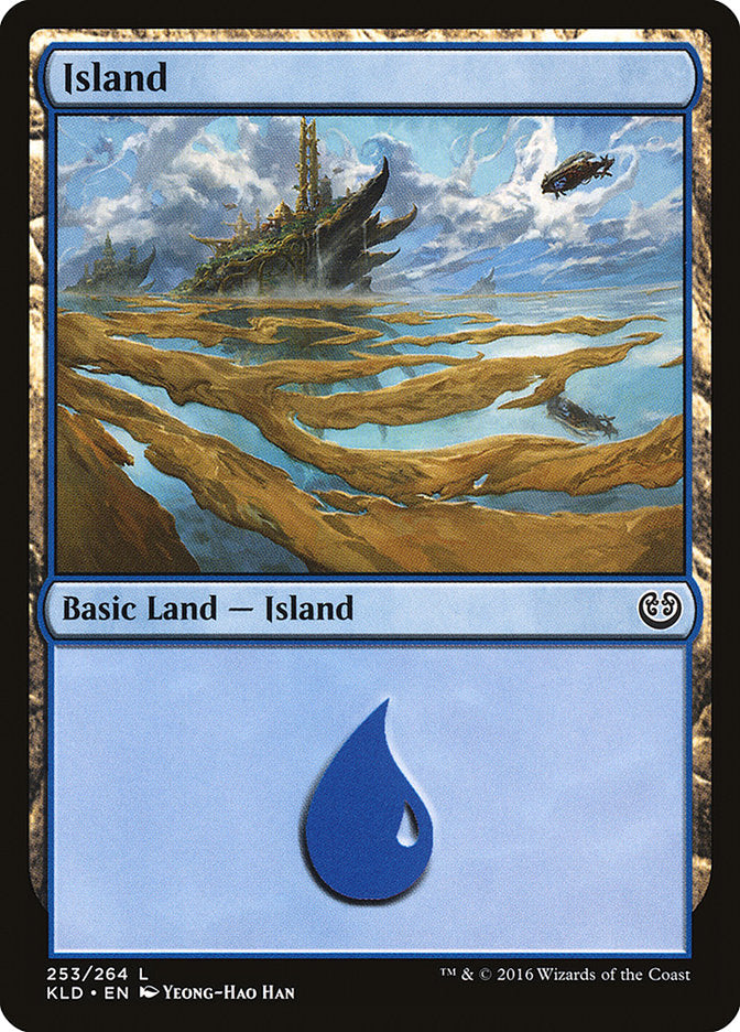 Island (253) [Kaladesh] [Foil]