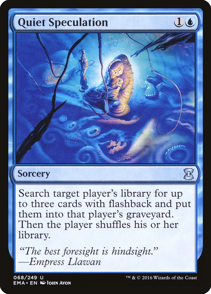 Quiet Speculation [Eternal Masters] [Foil]