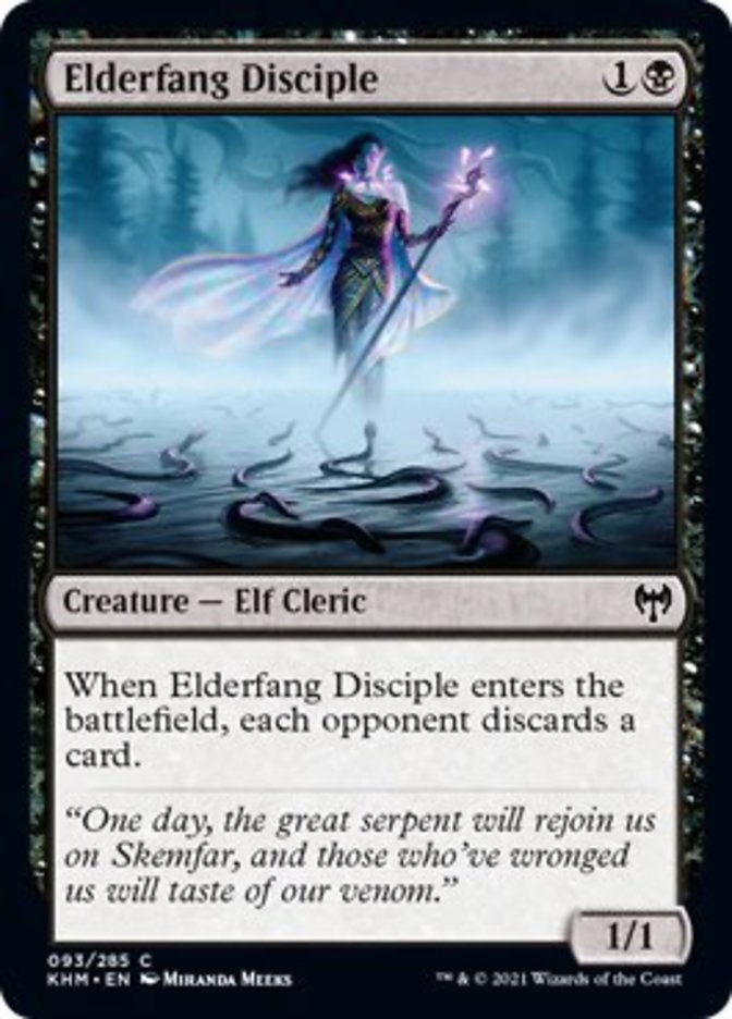 Elderfang Disciple [Kaldheim] [Foil]