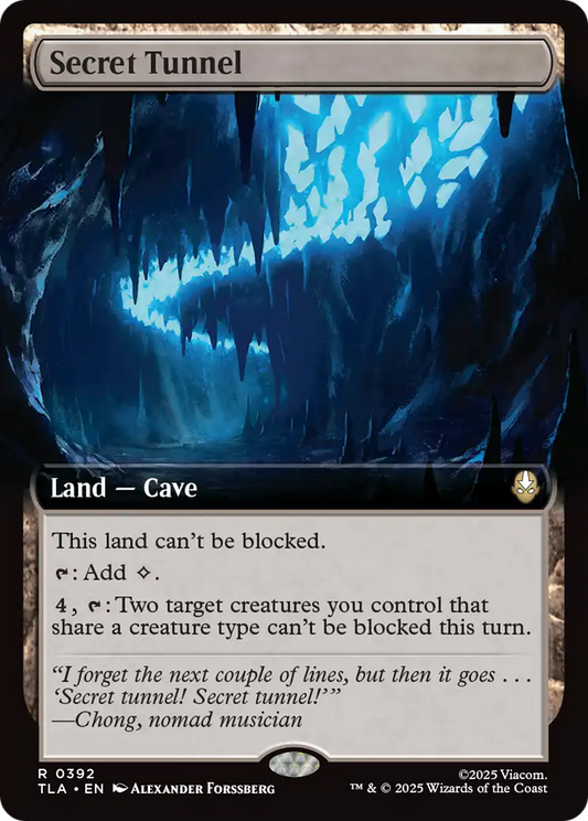 Secret Tunnel (Extended Art) [Avatar: The Last Airbender] [Foil]