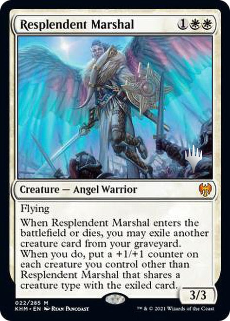 Resplendent Marshal (Promo Pack) [Kaldheim Promos] [Foil]