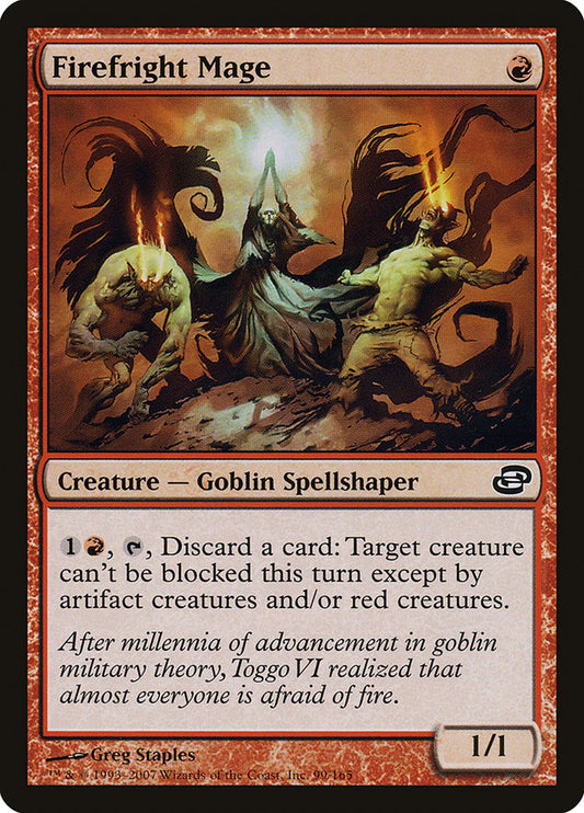 Firefright Mage [Planar Chaos] [Foil]