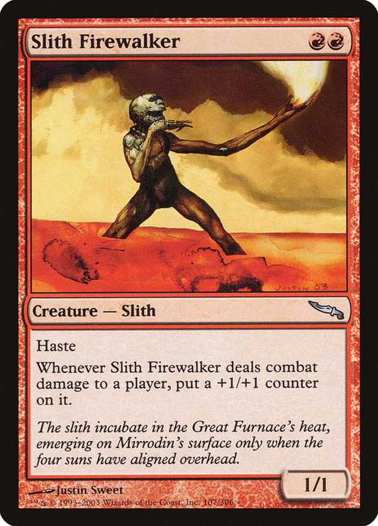 Slith Firewalker [Mirrodin] [Foil]