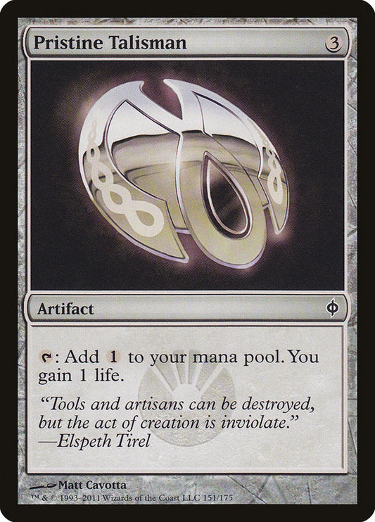 Pristine Talisman [New Phyrexia] [Foil]