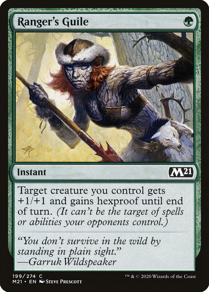 Ranger's Guile [Core Set 2021] [Foil]