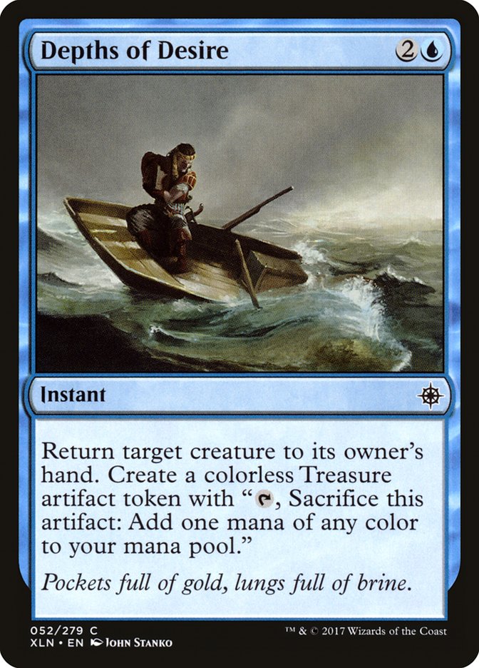 Depths of Desire [Ixalan] [Foil]