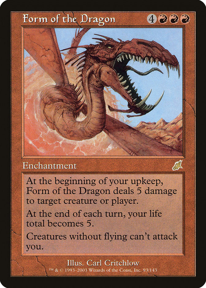 Form of the Dragon [Scourge] [Foil]